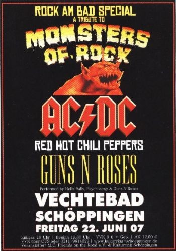 09.05.2007 - A Tribute To Monsters of Rock