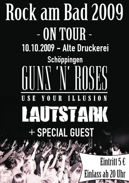 29.09.2009 - Rock am Bad - ON TOUR - Alte Druckerei Schöppingen